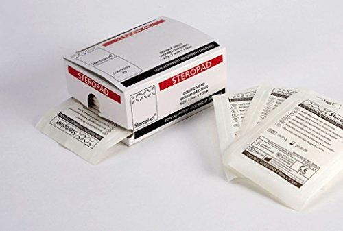 Steropad - Wundkompresse, leicht haftend, saugfähig - 10 x 10 cm (25 Stück)