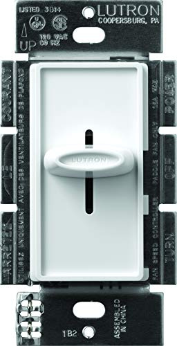 Lutron Electronics Co. SFSQ-F-WH Skylark Fan Control, White
