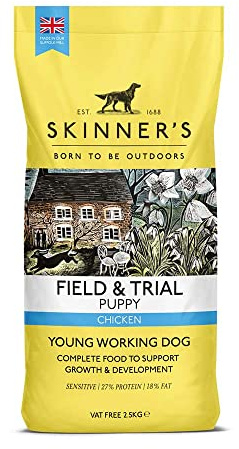 Skinner's Field & Trial Complete Dry Wheat Gluten Free Puppy Food, 2.5 kg