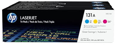 HP 131A (U0SL1AM) Multipack Original Toner cyan/magenta/gelb für HP LaserJet Pro M251, M276
