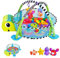KINDEREO Coperta 3 in 1 con tartaruga, tappetino educativo