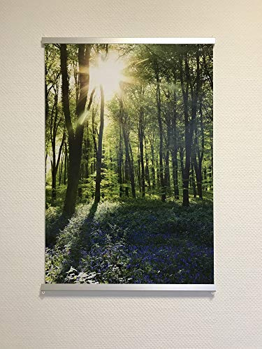 Alu-Posterleisten 92 cm - Posterleisten - 1 Paar Schnappleisten