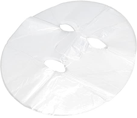 Película Conservante de Mascarilla Facial,100pcs mascarillas faciales Máscara Facial de Plástico para Bricolaje Película Conservante Mascarilla Desechable Papel para el de Humedad Spa