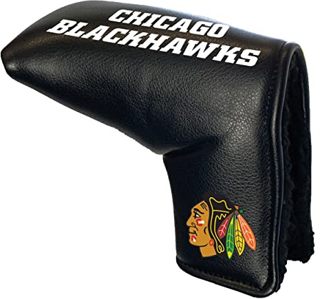 Team Golf NHL Chicago Blackhawks Tour Blade Putter Cover - Printed Team Golf NHL Tour Blade Putter Cover, Fits Most Blade Putters, Scotty Cameron, Taylormade, Odyssey, Titleist, Ping, Callaway