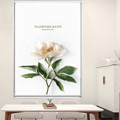 GTPBAO Rollos 100% Verdunkelung, Verdunkelungsrollo für Fenster, Sonnenschutz, Wasserdichtes Stoffrollo für Badezimmer, Kinderzimmer, Breite 140cm 100cm 80cm 60cm (Size : 140x150cm/55.1x59in)