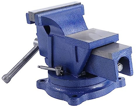 Hemobllo Kleiner Miniatur- Kompakter Mini-tischschraubstock Arbeitstisch Tisch Selber Machen Schraubstockgriffe Robuster Tisch Alles Aus Stahl Rotieren Befestigung