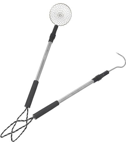 CIYODO Setaccio Per Sabbia Da Spiaggia Filtro Per Sabbia Paletta Per Setacciatura Kit Riutilizzabile Gambo Lungo Utensile Per Raccogliere Conchiglie E Pietre