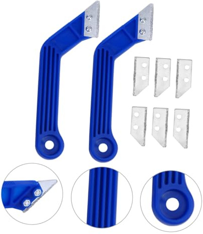POPETPOP Limpiador Para Juntas De Azulejos Raspador De Lechada Herramienta De Acabado De Sellador