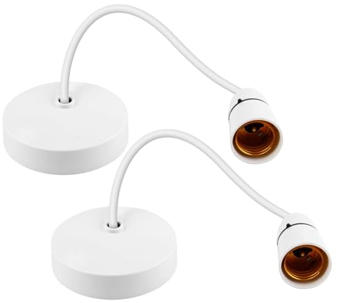 2 Pcs Pendant Light, Light Fitting, Pendant Light Fitting, Ceiling Hanging Lights Fixtures Modern Hanging Light Fixture Kit For Kitchen Living Room Bedroom Dining Room Diy Industrial Pendant Lighting