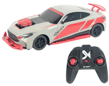 Exost - Nitro Shift – Transformerbar fjärrstyrd bil, skala 1:16, hastighet 15 km/h – räckvidd 25 m – uppladdningsbart batteri – leksak för barn från 5 år