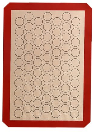 EPIGEIST Tapis de Cuisson Silicone Réutilisable Antiadhésif pour Macarons et Pâtisserie Résistant Haute Température Découpe Personnalisée Facile à Nettoyer et