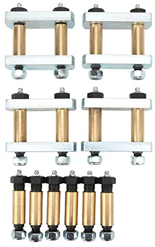 Haofy Kit de Actualización de Grilletes para Eje Tándem, Material de Acero Resistente, Pieza Profesional del Mercado de Accesorios para Automóviles, Kit de Actualización de Grilletes 4x