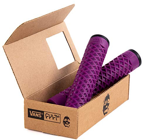 ODI Cult X Vans Flangeless Grips, 143mm, Purple