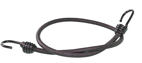 10 spiral expanderrep med 2 krokar 800 mm svart 10 mm | Universella bagageband bagageremmar | Motorcykel | Bagagegummihållare | Transportsäkerhet/lasticated bungee knytrem med säkerhetskrokar/2 säkerhetskrokar/metallkrok