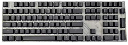 Ducky Black Seamless Backlit 108 Key OEM Profile Double Shot PBT Keycap Set