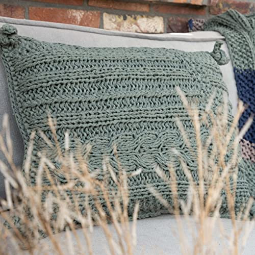 DIY Strickset Gestrickte Kissen Sesimbra - Dried Herb