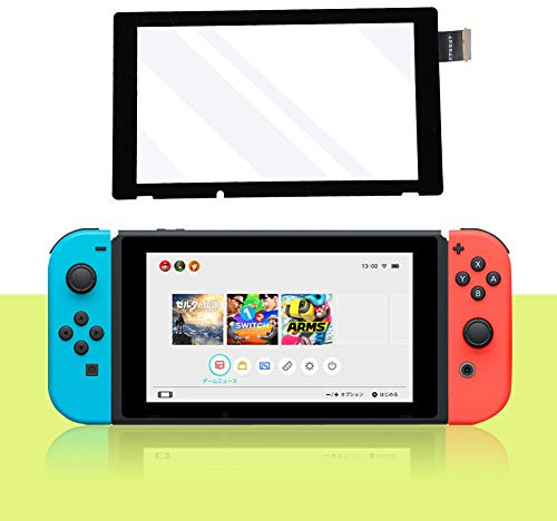 Écran de Commutateur, Verre de Numériseur de Rechange pour Lecteur de Jeu pour écran LCD à écran Tactile
