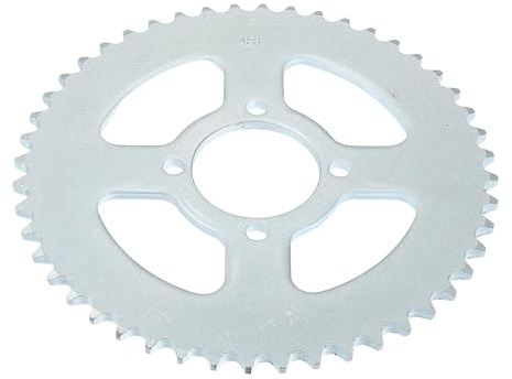Hihaha Piñón de Cadena de Motocicleta de 420 Pasos Y 48 Dientes/Trasero / 52mm / 1 Unidad