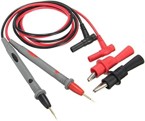 1000V 20A Probe Test Lead + Clips Clamp Cable Wire Test For Multi Meter Tester Digital Multimeter