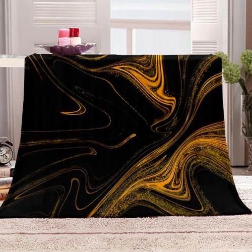 KQYLBM Decke Herbst 100 X 150 cm Kinderdecke Marmor Fleece Decke Decke Flauschig