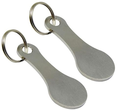 Gettoni Per Carrello Della Spesa - Chiave Rimovibile Per Monete Del Carrello | Gettoni Per Carrello Della Spesa Portatile In Lega Di Alluminio | Portachiavi Robusti Gettoni Per Carrello Della Spesa |