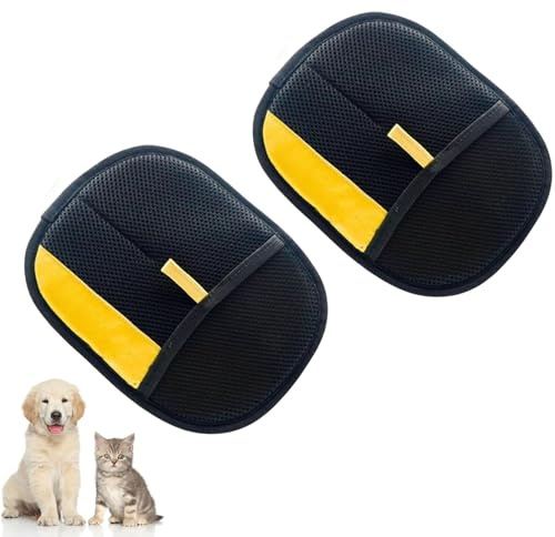 Petlova Glove, Petlova Sweep Glove - Reusable Cleaning Gloves for Pet Hair Removal, Washable Gloves for Dogs Cats & Home Cleaning (2Pcs)