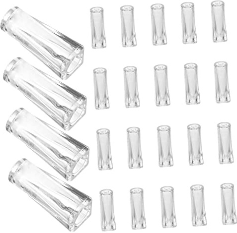 ABOOFAN 20pcs 34mm Plastic Blind Cord Knob Tassels Window Pendant Pull Ends Household Curtain Accessories