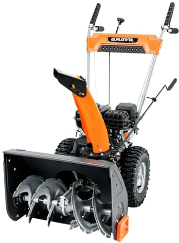 ANOVA - Quitanieves loncin 6,5hp 22 - 56cm (6+2 Gasolina | 6,5 HP | 196 CC | 52 KG | para Ideal para Uso Doméstico | Diseño Funcional y Larga Durabilidad
