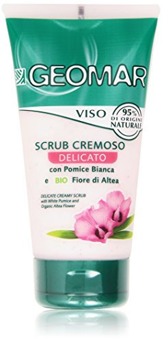 Geomar - Scrub Cremoso Delicato, Con Pomice Bianca e Bio Fiore di Altea - 150 ml