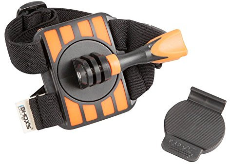 iSHOXS Hand Strap Set, hochflexibel Einstellbarer Hand-/Arm Strap passend für GoPro Hero und GoPro WiFi Remote Fernbedienung, mit Antirutsch-Inlet, auch geeignet für Neoprenanzüge