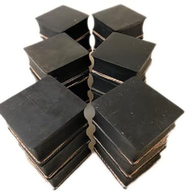 Gummiprodukt Gummiauflage 55x55x35mm (Karton mit 18 Stück=1.03€/Stück) für Wagenheber und Hebebühnen 1550
