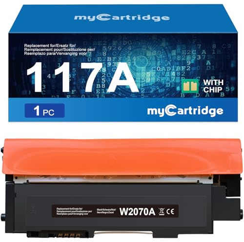 MYCARTRIDGE W2070A Schwarz Toner Kompatibel für HP 117A MFP 179fwg 178nw | Passend für HP Color Laser MFP 179fwg 178nw 178nwg 179fwg 178nw 150nw 179fnw 150a