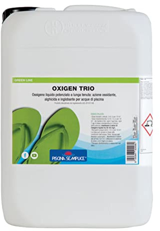 Lapi Oxigen Trio 10 kg Aktiv-Sauerstoff mit Chlor Behandlung Wasser Pool