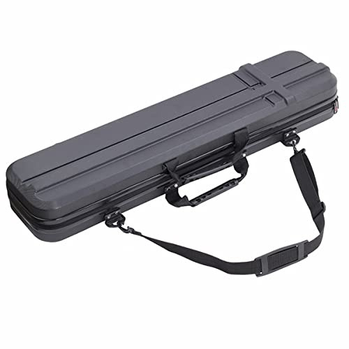 WLDOCA Recurve Bogenkoffer mit geteiltem Fach 90x20x13cm Robuster Transportkoffer für Langbogen Traditionelle Bögen mit Großraum-Design Ideal für Bogenschießen Jagd und Turniere