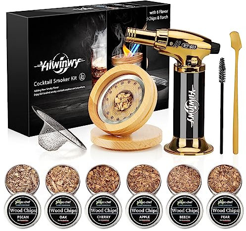 Kit para ahumar cócteles
