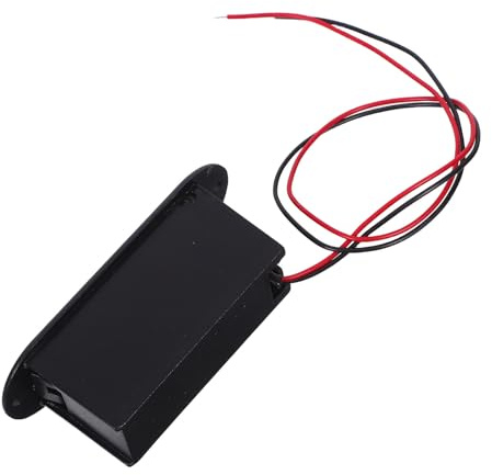 VICASKY Boîtier De Couvercle De Batterie 9 v Boîtier De Batterie pour Micro Guitare Boitier Pile 9 Volts Boîte De Batterie De Guitare Active Étui Couvercle Pile 9v Horizontal Accessoires