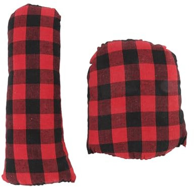 Lybunair 2Pcs Tailors Ham and Seam Roll Set, Ironing and Pressing Aids for Sleeves, Collars, and Curved Seams