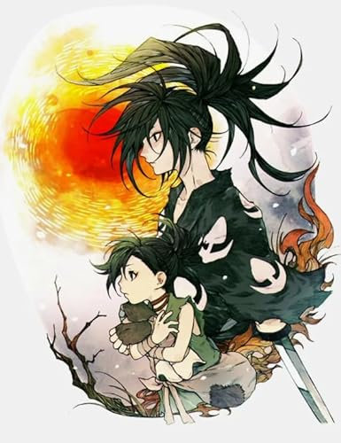 CYQFEZ Jigsaw Puzzle 1000 Teile Japan Anime Dororo Poster Holz Buntes Geschicklichkeitsspiel Für Die Ganze Familie Erwachsene Nw208Zq