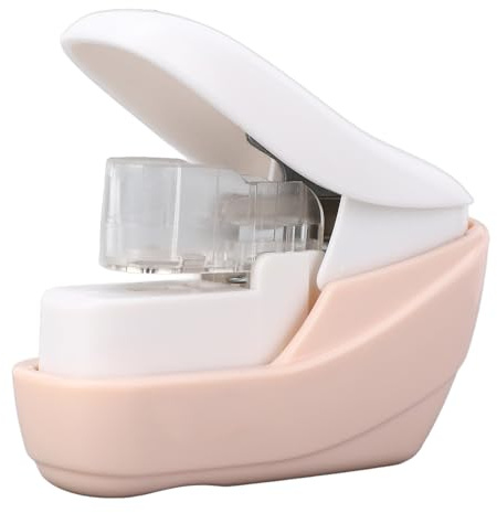 Mini-Klammerloser Hefter, Nadelloser, Kraftsparender Tacker, Kraftsparender Nadelloser Hefter, Sparsamer Aufwand, Nagelpistole, Tackerpistole, Miniatur-Desktop-Hefter, Nadelloser