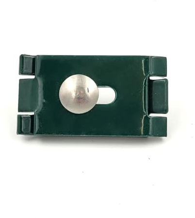 Zaunfachhandel24 10x Zaun Verbinder Eckverbinder Mattenverbinder für Doppelstabmatten