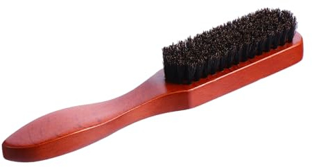 SAFIGLE Bartbürste und Haarstylingbürste Mittelgroß mit Weichen Borsten für Lockiges und Glattes Haar Fördert Durchblutung Friseursalon Tool für Tägliche Haarpflege