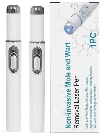 2 Eliminar Verrugas, Quita Verrugas Cuello Y Cara, Bolígrafo No Invasivo Para Eliminar Lunares, Extractor Reutilizable Preciso Y No Invasivo Para Tensado Cutáneo, Callos En Pies Y Cuerpo