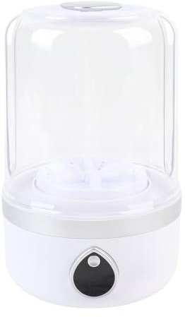 Yechiry Mini -Waschmaschine, Reisewäsche Waschmaschine, USB Wiederaufladbare Kleine Unterwäsche -Socken -Kompaktwaschmaschine mit 2 Gear Verstellbar für Wohnheimhotelreisen