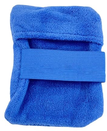 Sharplace Sand Removal Bag Sand Wipe Off Soft Practical Wipe Cleaner Beach Accessories for Summer Outdoor Camping Essentials, Blue, S