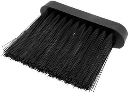 Toyvian Cepillo para Chimenea Europeo con Cerdas Resistentes para Limpieza de Cenizas Incluye Recambio y Mini Recogedor Compatible con Estufas y Calefactores de Villa