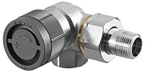 OVENTROP-Thermostatventil A DN15, R 1/2, PN10, Winkel-Eck links