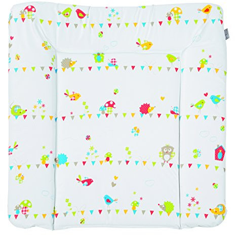 roba Wickelauflage 'Waldhochzeit', 73x75cm, weiche Wickelunterlage, Wickeltischauflage Folie phthalatfrei