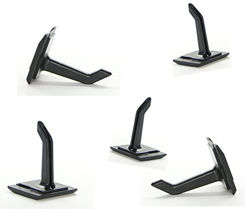 Hooks for Tools Clothes and Equipment for Toolflex Railing System Pack of 5 by Toolflex