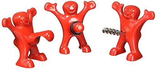 ZIMAIC Set regalo 3 in 1, tappo per bottiglia di vino, apribottiglie per birra, cavatappi da birra, set regalo