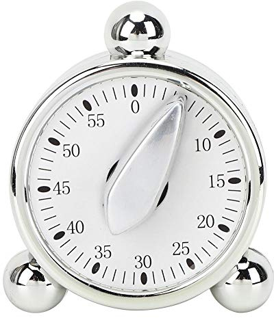 Mechanical Visual 60 Minute Cooking Reminder Alarm Clock for Hairdressing & Beauty Salon Kitchen Use